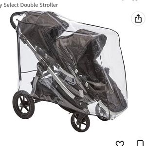 rain and wind cover for baby jogger double stroller